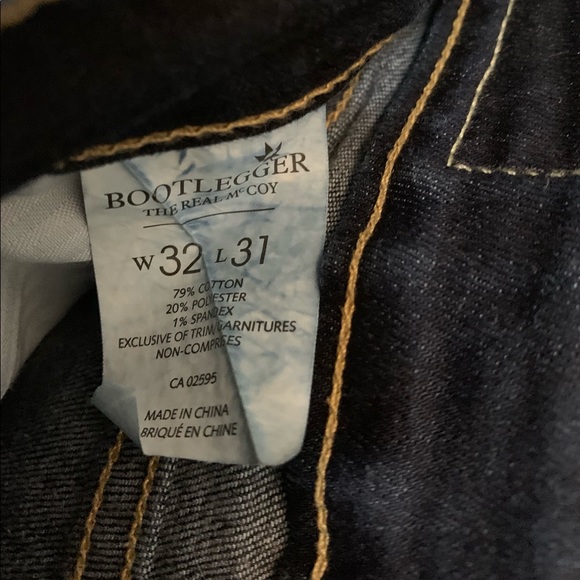 Bootlegger Jeans - Dark Wash - Picture 4 of 6